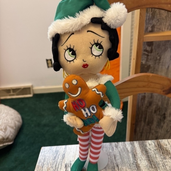 Betty Boop Sugarloaf Plush Rag Doll Gingerbread Cookie - Picture 7 of 7